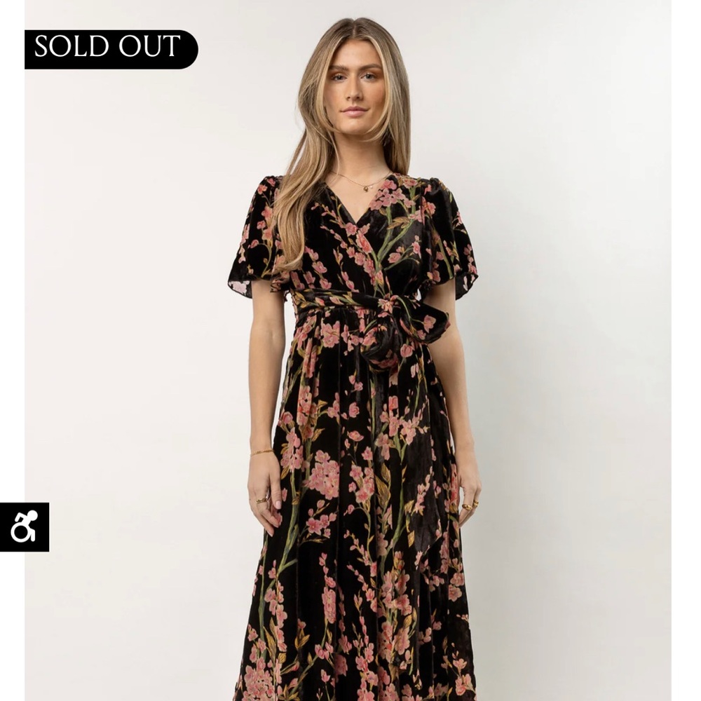 Bohme Jada Floral Maxi Dress